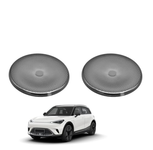 Embellecedor de altavoz para Smart #1 2022-2025, el accesorio negro ideal para tus viajes