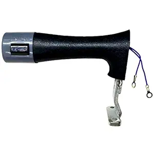 Jasol Steam Iron Handle For Es300L Uses For Gravity Iron All Type Of Es300L (Part Number E) Big Size irons Including Handle Cap Set Switch Pack of 1 (Black)