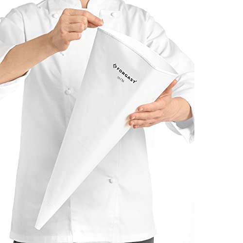 Forgast Baumwolle Spritzbeutel | Länge 53cm | Wiederverwendbar | Torten Dekorieren Zubehör für Kuchen, Torten, Keksen-Dekoration