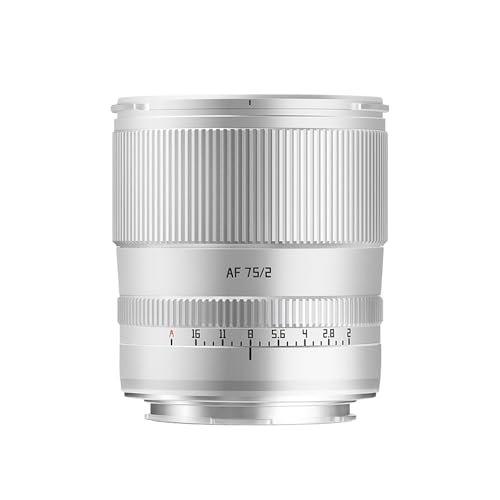Objectif TTArtisan 75mm F2 AF L-Mount argent pour capturer de magnifiques portraits de rue