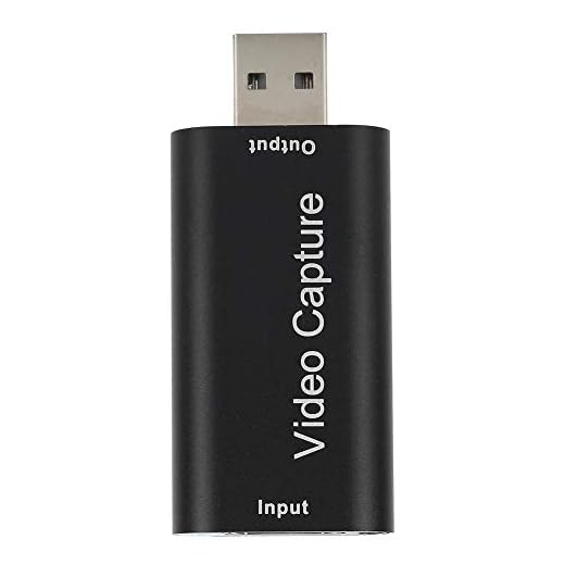 Video Capture Card Video Capture USB 2. 0 HDMI kompatibel video grabber adapter för live-streaming för hög definition förvärv inspelning imaging för VLC OBS amcap