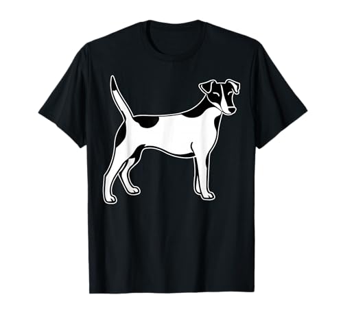 Smooth Hair Fox Terrier Breed Silhouette Fox Terriers T-Shirt