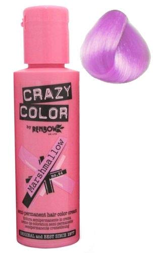 Crazy Color by Renbow Marshmallow No.64 Semi-Permanent Cream, 100ml