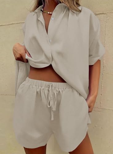 Image of Fixmatti Women Jumpsuit Low V Neck Drawstring Waisted Long Pant Romper Outfits