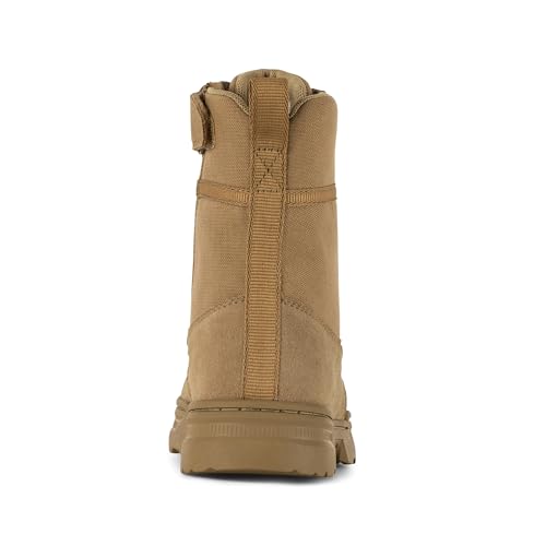 Image of 5.11 Tactical Men's Speed 4.0 8 inch ARID Boot - Heat-Deflecting, Slip-Resistant, Durable Suede /Nylon, Style 12464ABR