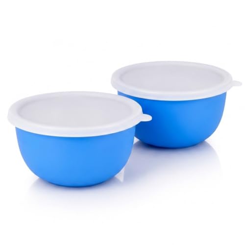 Image of Zaib Stainless Steel Microwave Safe Serving Bowl 500 ml, 14 cm