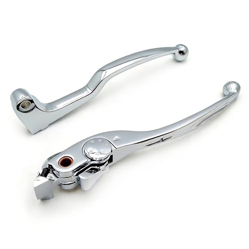 Dotelis Chrome Brake Clutch Hand Levers Compatible with Honda CBR