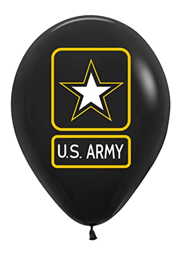 U.s. Army Party Balloons 40Pcs U.s. Army Latex Balloons American Heroes Military Camo Military Soldier Army Themed Party Supplies Us Army Balloons For Camo Birthday Party Decorations #TOP1
