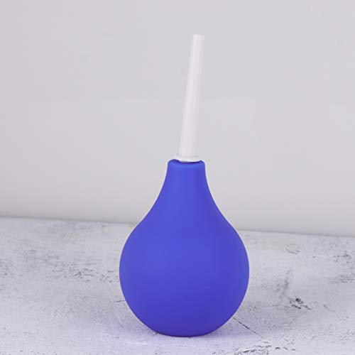 Amosfun Lâmpada anal para irrigador anal, 2 peças, ducha anal, macia, lisa, para enema, 160 ml