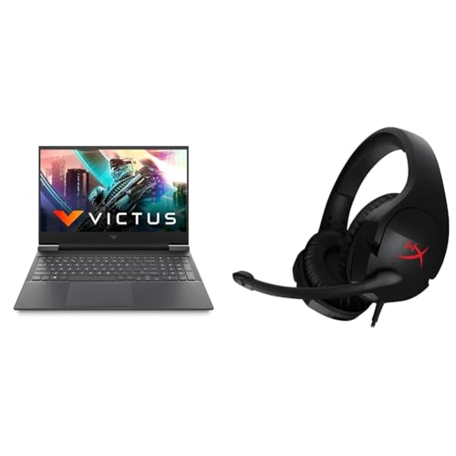 Image of HP Victus Gaming Laptop, AMD Ryzen 5 5600H, 4GB GTX 1650 GPU, 16.1-inch (40.9 cm) FHD IPS 144Hz, 8GB