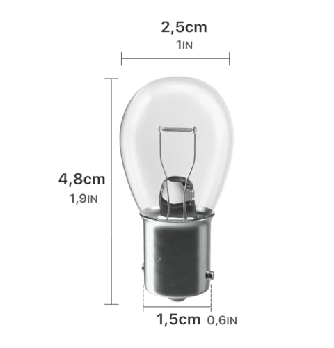 Magnet P21W BA15S Halogen Leuchtmittel 12V 21W – Rücklicht Bremslicht Blinker Auto Motorrad 2 Stück