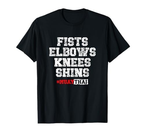 Muay Thai - Espinilleras para artes marciales Camiseta