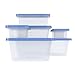 Ziploc Container Set,Clear,14 Piece Set
