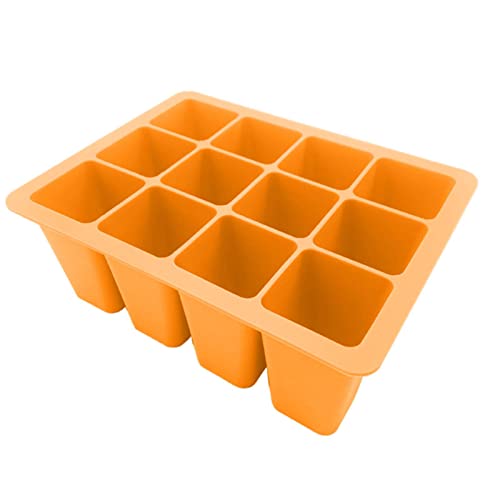 Bandejas para plantas | Silicone Plant Starters 12 Cell Mudas Starter Bandejas | Ferramentas jardina