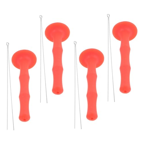 BRIGHTFUFU 4sets Finger Guards for Archery Wear-Resistant Protective Tab for Comfortable Shooting Ergonomic Finger Protectors