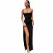 Produktbild Gkaopi Elegante Kleider Damen Casual Basic Solid Kleid Spaghetti Strap Kleid Figurbetontes Ärmelloses Kleider Partykleid