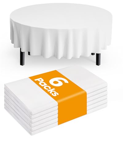 Save 40% on Pureegg 6-Pack Disposable Plastic Table Cloths