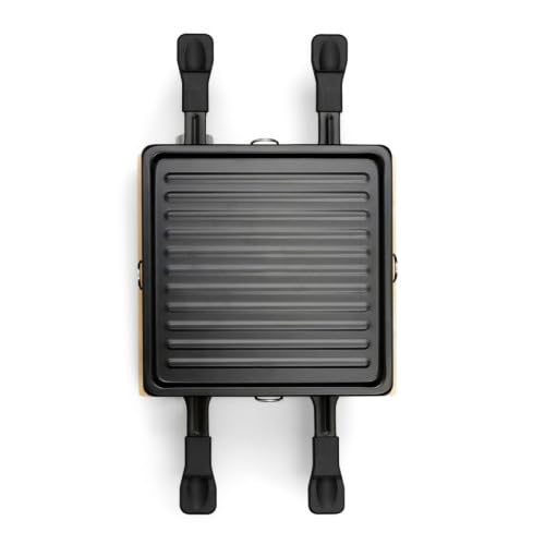 Livoo 4 osoby DOC311-800 W, bambus, wyjmowany grill, nieprzywierający, 23 x 22,5 cm