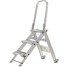 Utility Step Stool, 43 In.H, 375 Lb Cap.