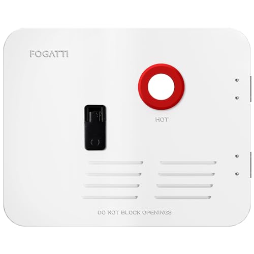 Image of FOGATTI 15 inch x 18 inch RV Water Heater Door, White | ONLY Door kit for FOGATTI RV Tankless Water Heaters, Water Heater not Included