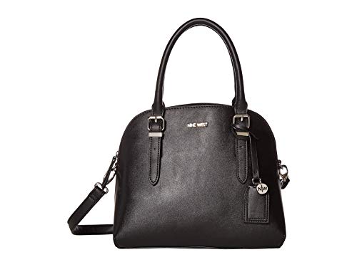 Nine West Carrigan Dome Satchel Black 1 One Size