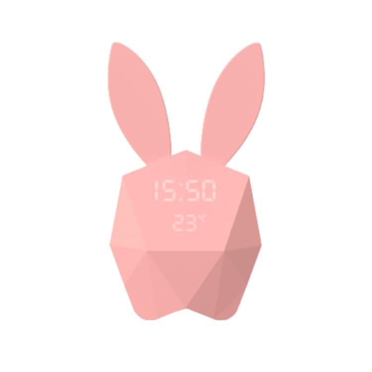 Mobility on Board Réveil Lapin Intelligent Cutie Clock - Rose Pastel
