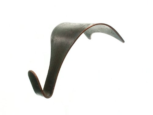One Stop DIY 1.000 x ganci di stampaggio ferroviario ganci bronzati stile antico acciaio NUOVO