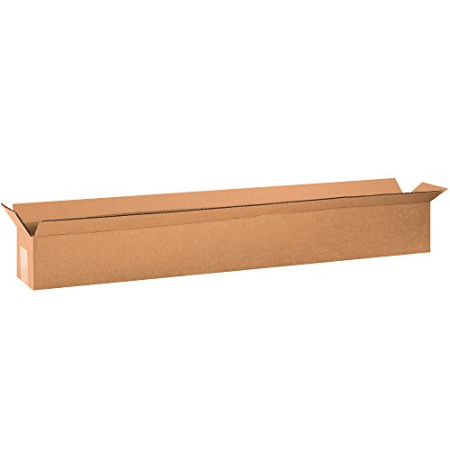 Image of BOX USA Shipping Boxes 36 inchL x 4 inchW x 4 inchH 25-Pack Long Corrugated Boxes for Moving, Shipping, Mailing, Packing, Packaging and Storage