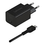 Compatibilité universelle : convient pour différents ordinateurs portables Lenovo et autres appareils compatibles USB-C avec des exigences de puissance jusqu'à 65 W