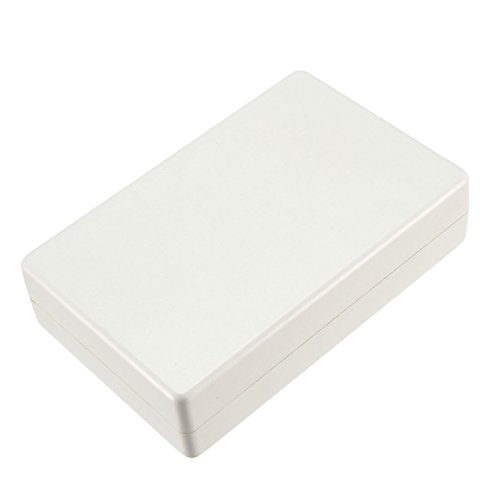 Boîte de jonction uxcell pour dissimuler les câbles électriques blancs