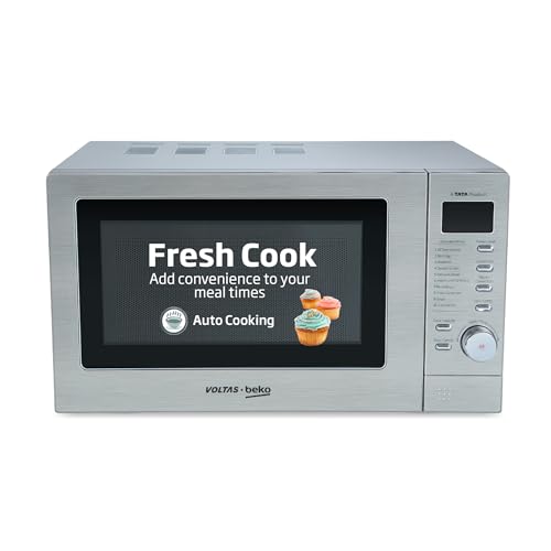 Voltas Beko 20 L Convection Microwave Oven, 10 power levels (MC20SD, Silver) view 1