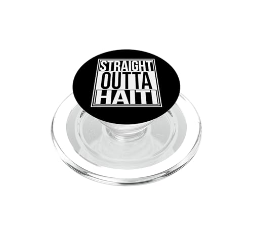 PopSockets PopGrip para MagSafe carcasa iPhone accesorio imán Straight Outta Haití