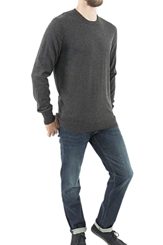 Sweater Schott NYC homme vêtement chaud d'hiver col rond classique