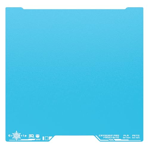 Image of BIQU CryoGrip Pro Frostbite Build Plate for Bambu-Lab H2D H2S 3D Printers | Cold Plate, Room Temperature Printing, Double-Sided Textured Sheet, Print Area 350x325mm, 1 Piece