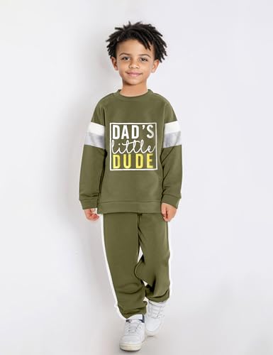 Image of TUEMOS Toddler Boy Clothes Sweatsuits Fall Winters Boy Outfits