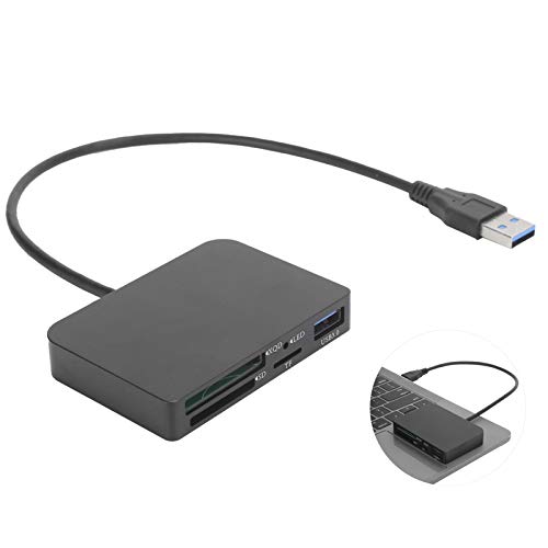 Lector Tarjeta Memoria USB 3.0 multifunción portátil para fotógrafos en ruta 7