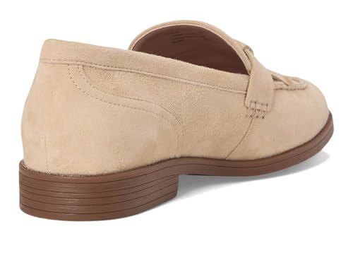 Cole Haan Cole Haan Women's Stassi Kiltie Loafers, Oat Suede, 11-B US