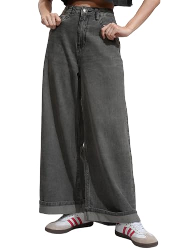 Image of Tokyo Talkies Women Cotton Baggy Jeans | Machine wash