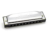 Cubiertas de acero inoxidable Hohner 054888 - Armónica afinación AB