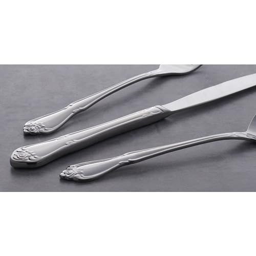 Oneida-True-Rose-45-Piece-Everyday-Flatware-Service-for-8-180-Stainless-Steel-Silverware-Set-Silver