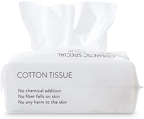 Disposable Face Towel Facial Tissue Soft Cotton Facial Cleansing Cloths Towelettes Dry for Cleaning Office Travel Makeup Remove
