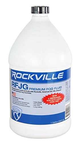 Rockville RFJG 1 galón líquido de humo, pack de 8 miniatura 2
