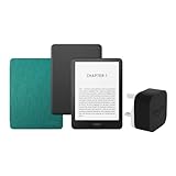 Kindle Paperwhite 16 GB Mit Werbung Mit jade transparenter Hülle und 9-W-Netzteil