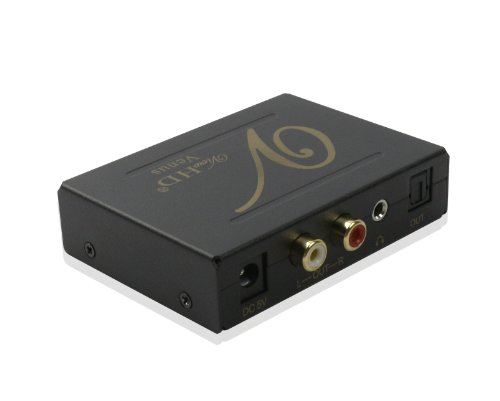Viewhd Toslink | Spdif Optical Audio 3X1 Switch With 5.1Ch Decoder For Analog L/R And Headphone Outputs | Model: Vhd-Ad3X1 (The Best Product In Category) #TOP1