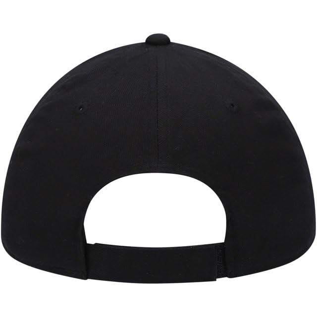 Gorra negra ajustable con logo bordado Los Angeles miniatura 3