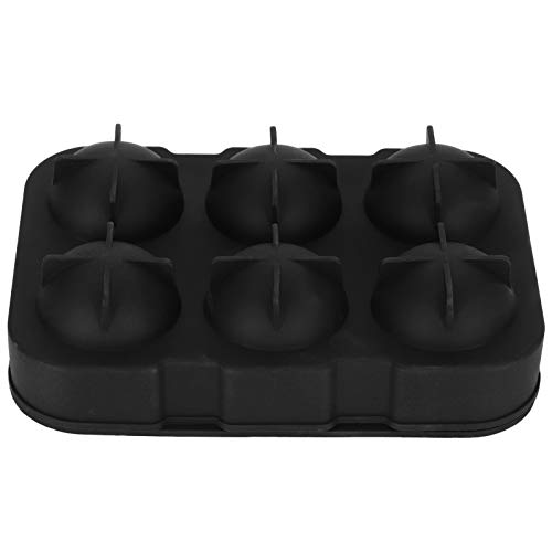 Molde para Hielo Silicona Reutilizable 6 Cubos miniatura 5
