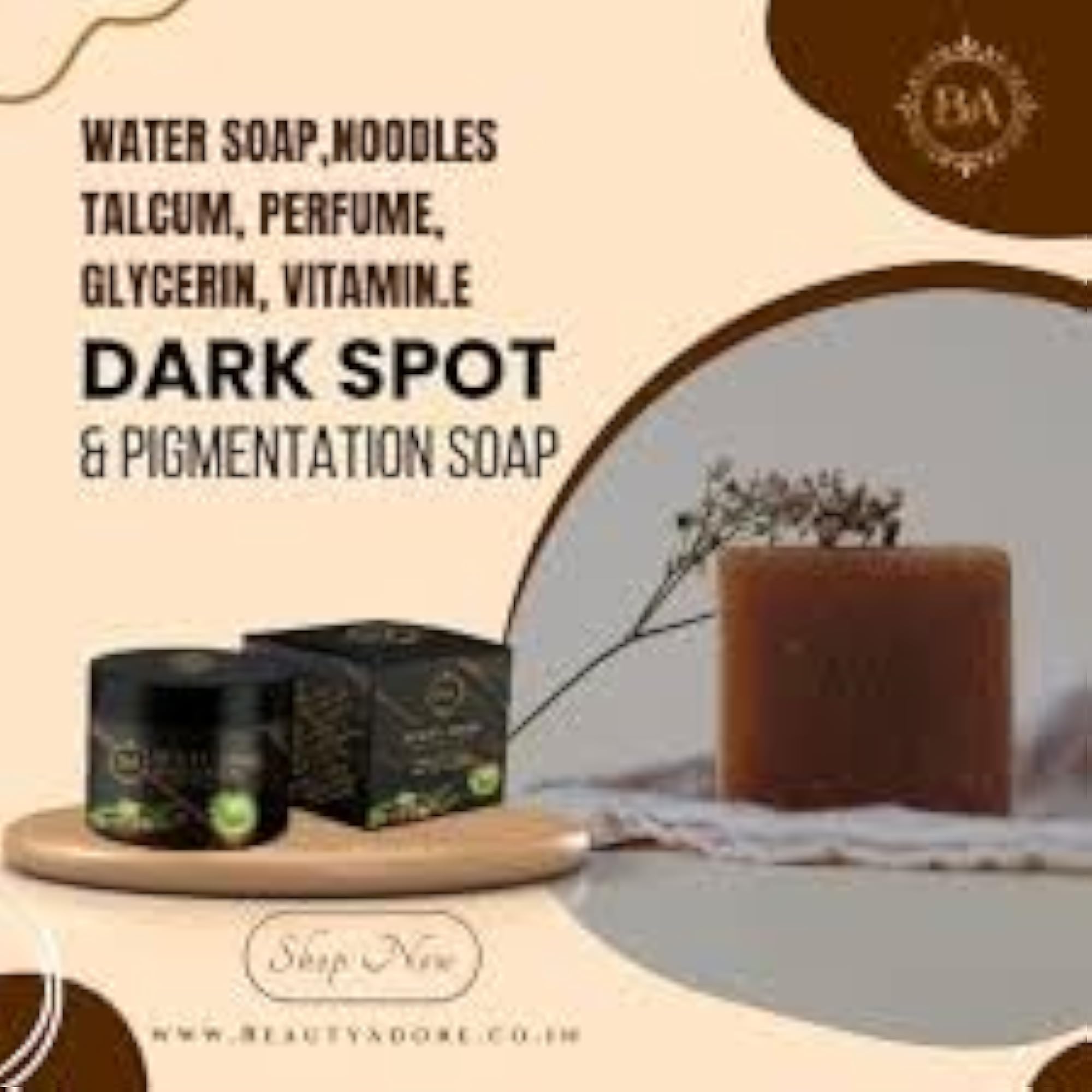 Beauty Adore Pigmentation Cream & Tan Removal Soap Combo for Men & Women