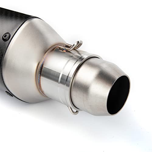 Pot d'échappement carbone 51mm universel avec chicane DB Killer - 4
