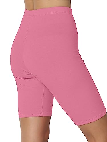 Image of KYDA Women's Anti Bacterial Cycling Shorts, Under Skirt Biker Shorts, High Waist Stretchable Yoga Shorts & Gym Workout Skin Fit Shorties