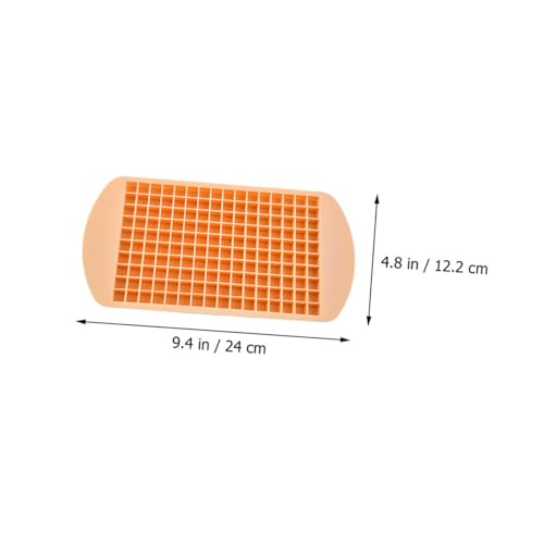2 piezas molde flexible de silicona para hielo mini miniatura 2